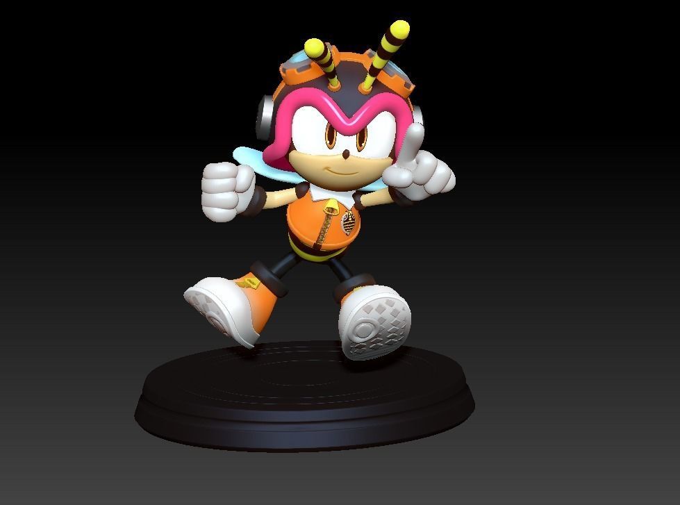 Charmy Bee  3D print model 3D print model_18