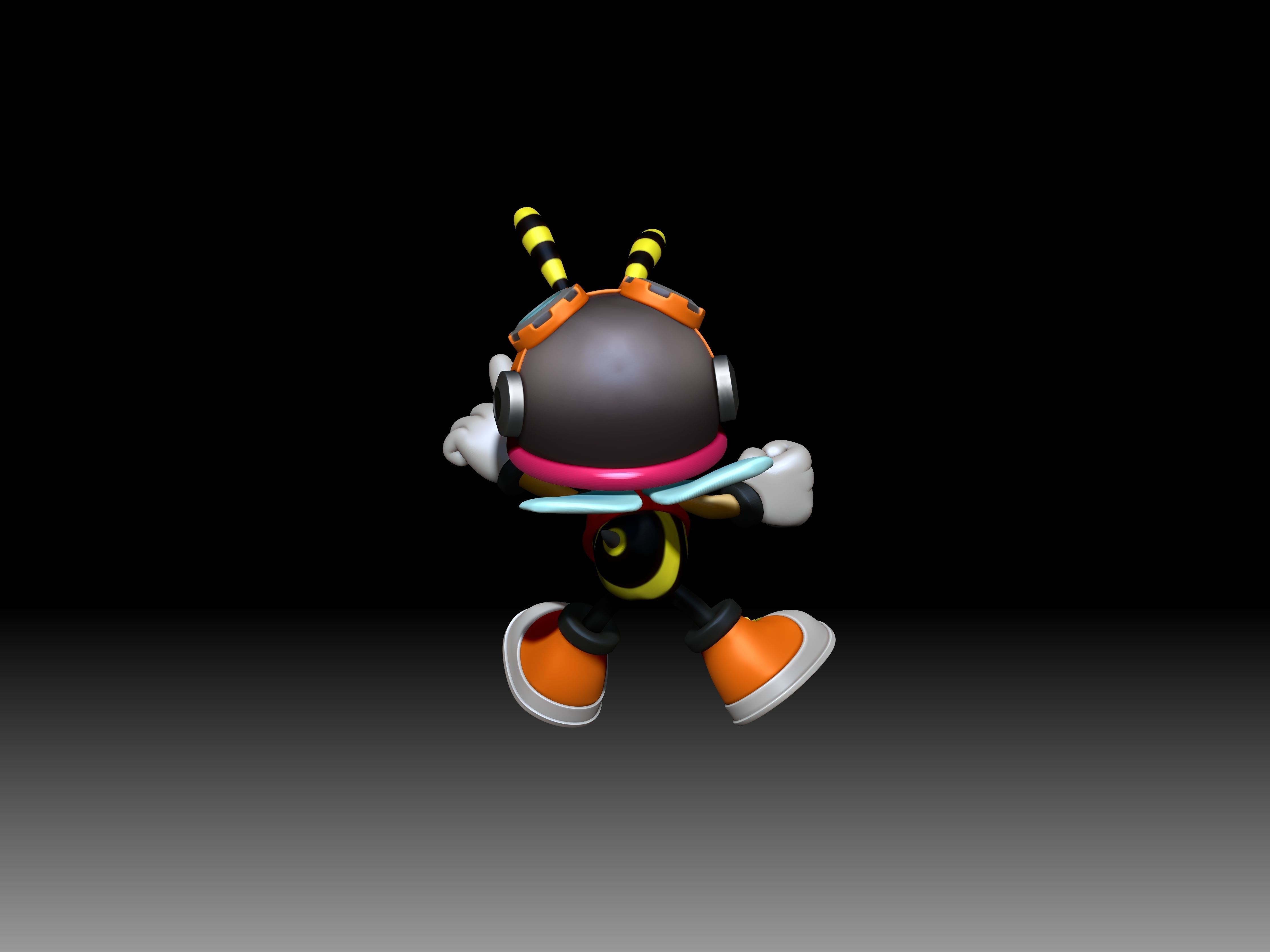 Charmy Bee  3D print model 3D print model_26