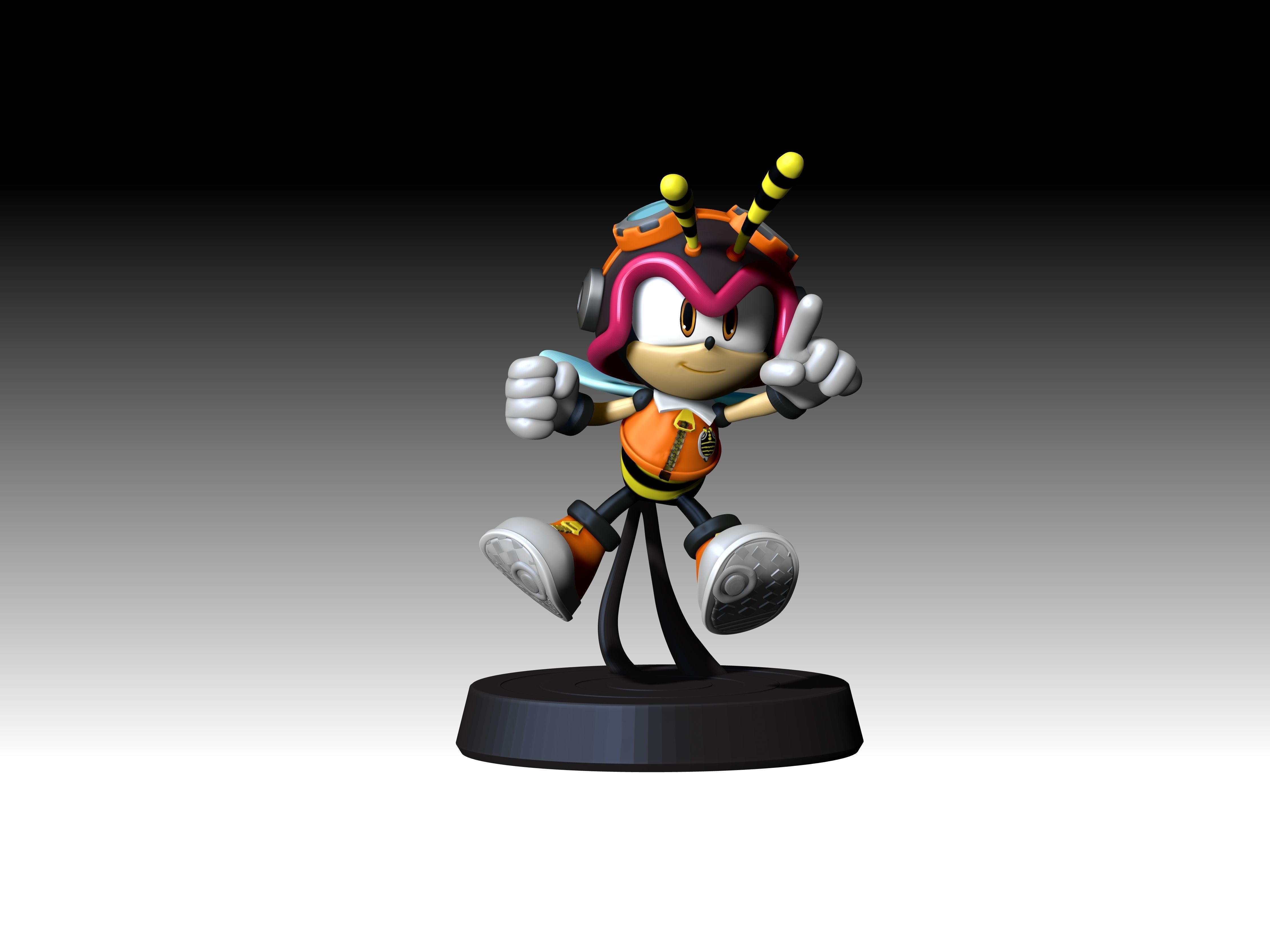 Charmy Bee  3D print model 3D print model_13