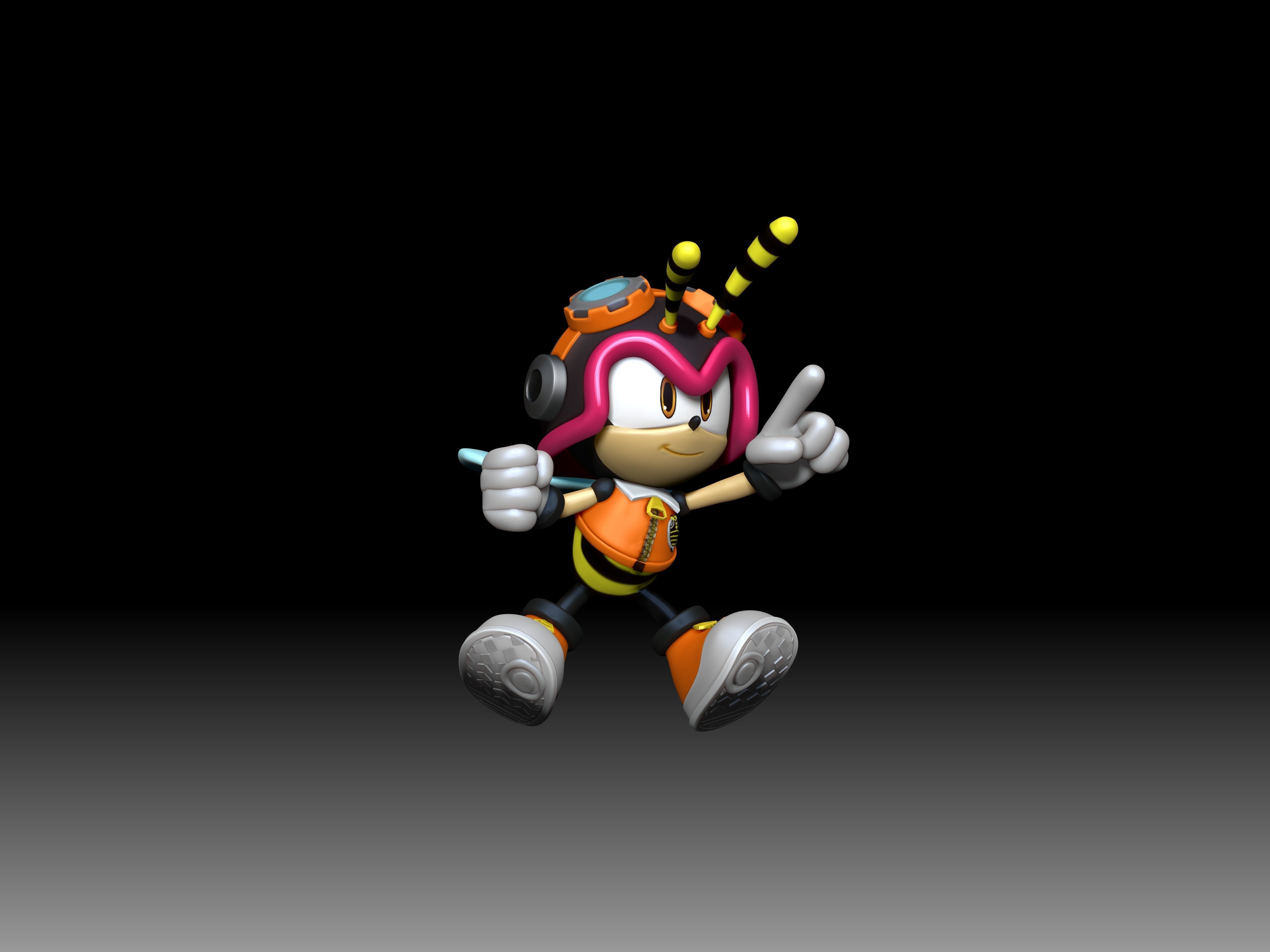 Charmy Bee  3D print model 3D print model_23