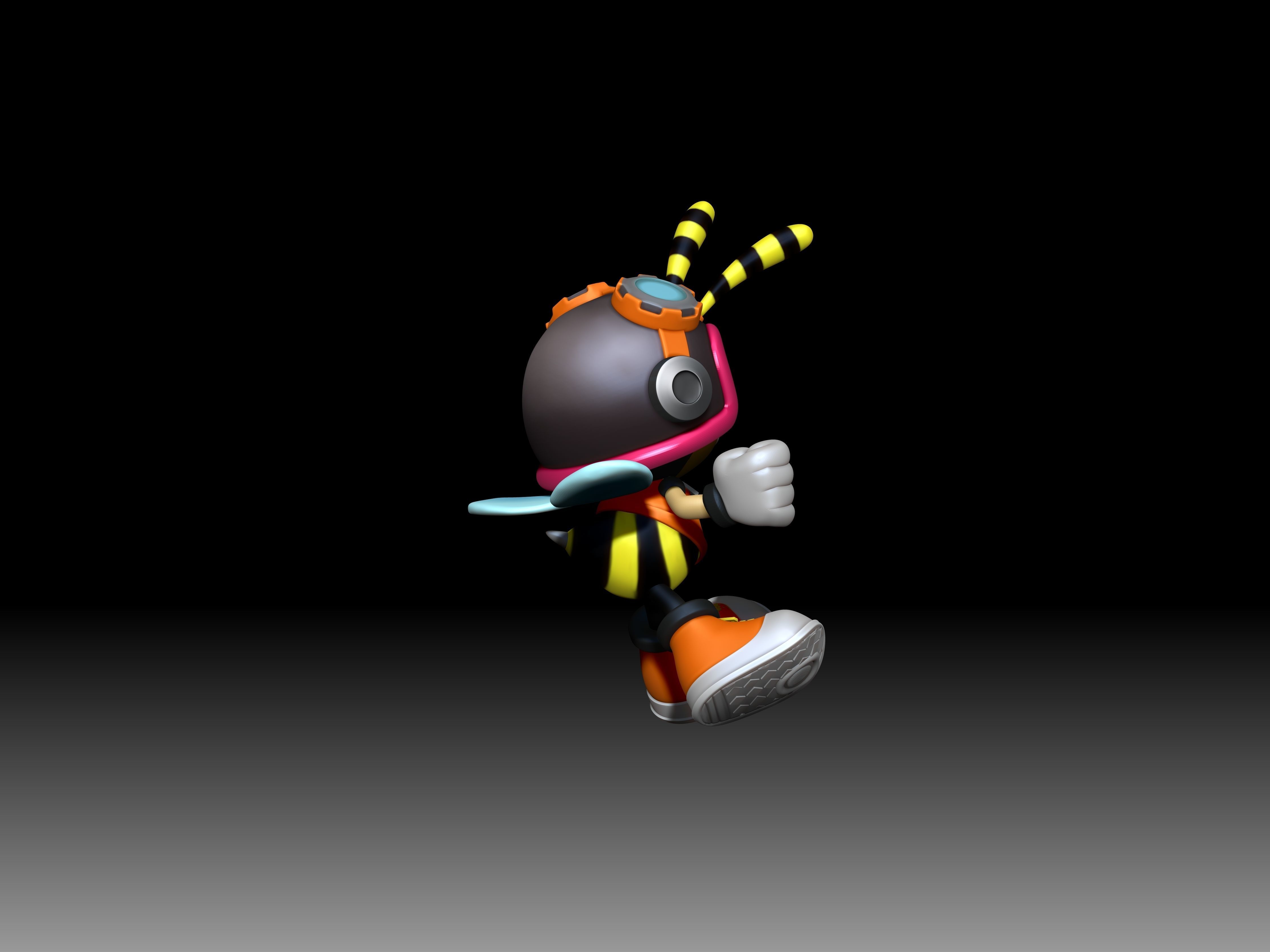 Charmy Bee  3D print model 3D print model_27