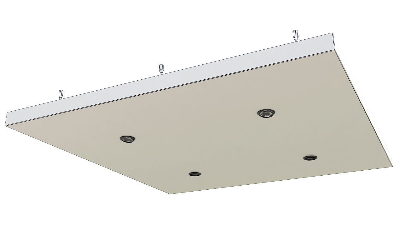 Suspended ceiling 3D model_7