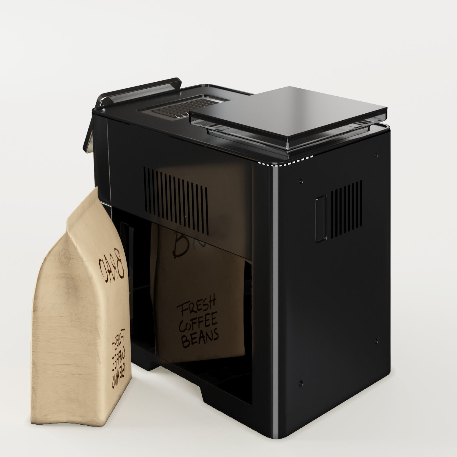 DELONGHI Primadonna Soul ECAM   COFFEEMAKER 3D model_3