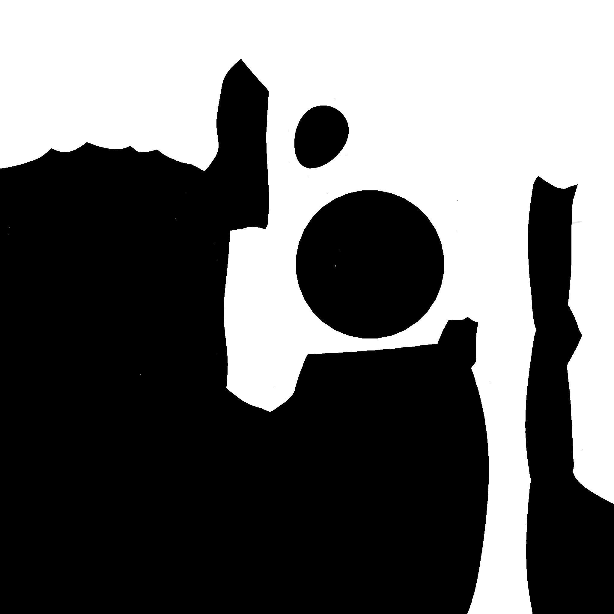 SciFi Backpack D04 White Blue - Fashion Character Design Low-poly 3D model_23