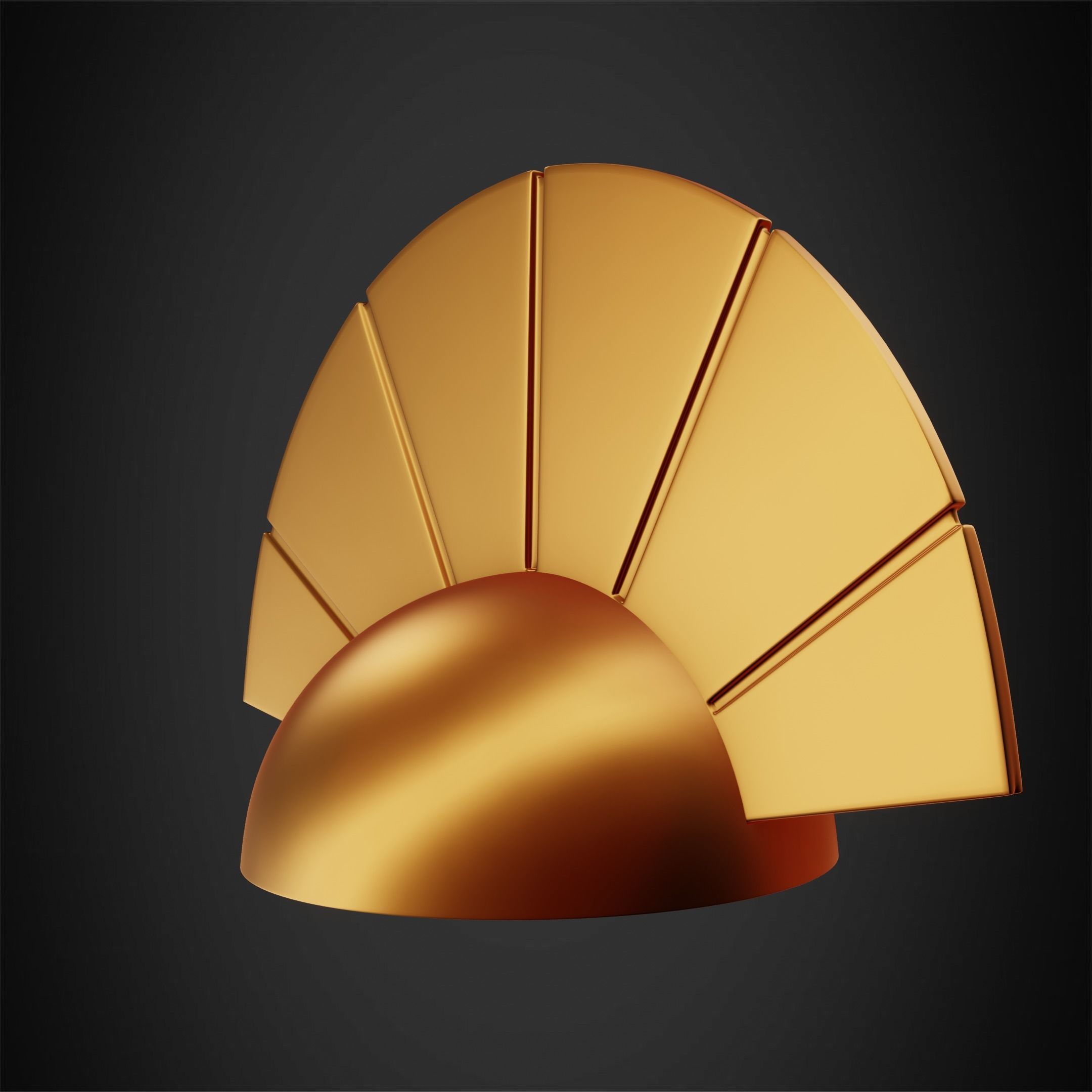 Kuzco Crown for Cosplay 3D print model_6