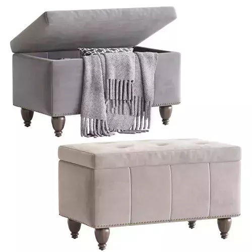Copper Grove Bunlap Upholstered Storage Bench