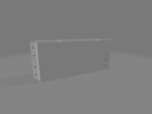 Traffic management block concrete 3D print model_0