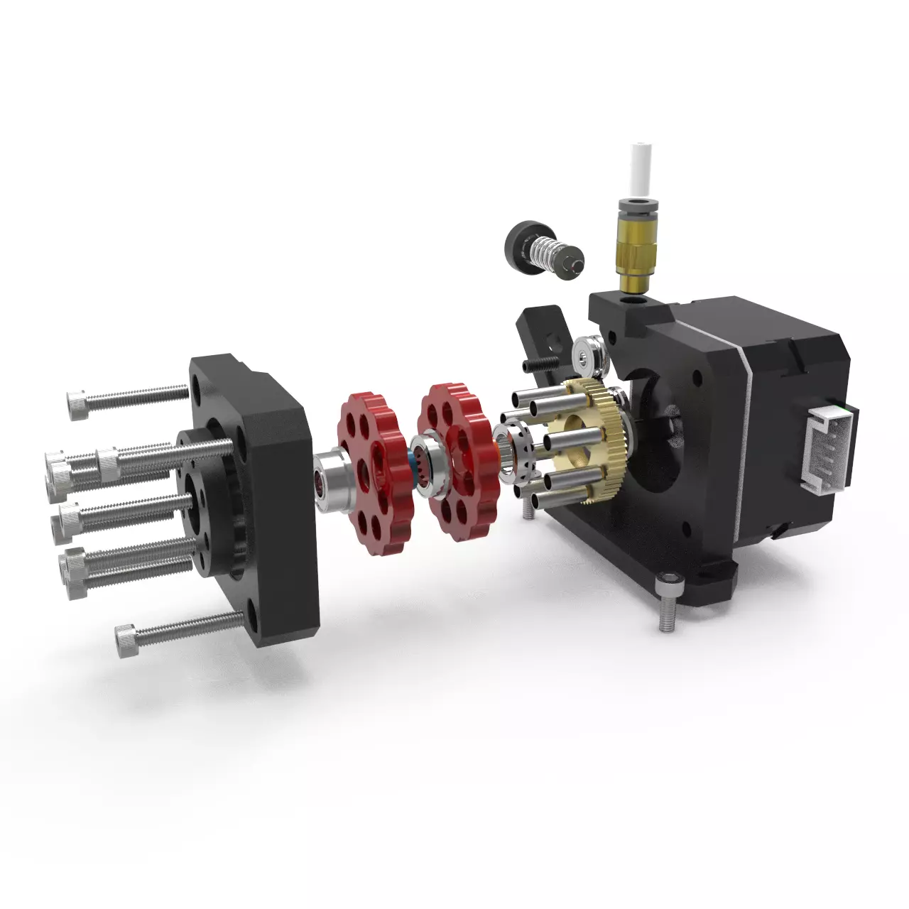 THE CYCLOIDAL EXTRUDER Free 3D print model