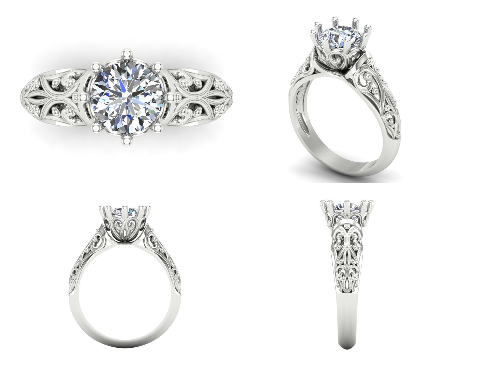 Ring kt156 3D print model_4