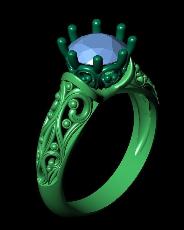 Ring kt156 3D print model_11