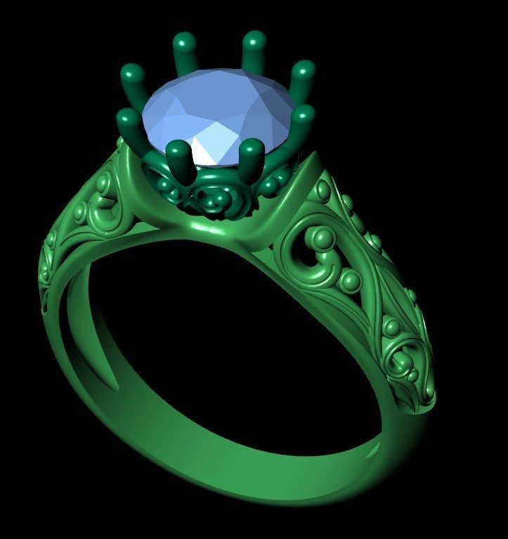 Ring kt156 3D print model_9