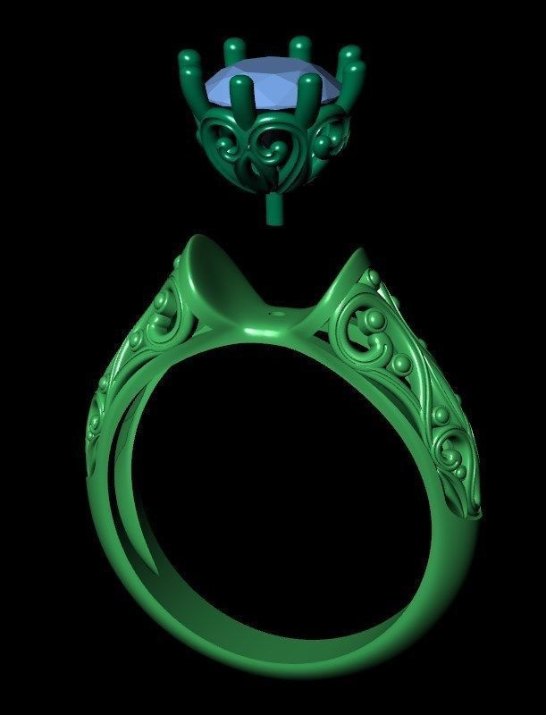 Ring kt156 3D print model_13