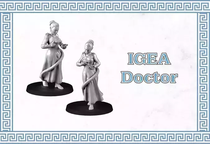 Doctor Igea 3D print model
