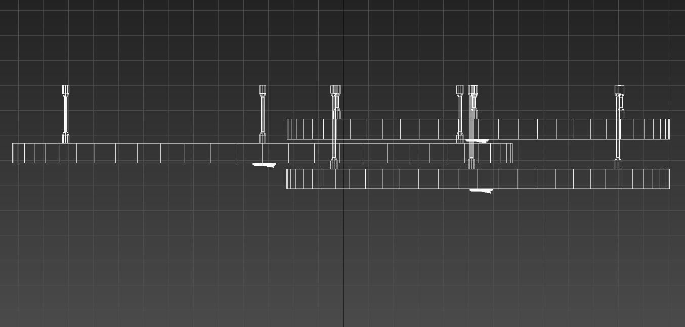 Round suspended ceiling 3D model_11