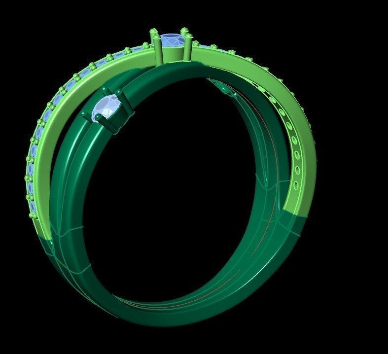 Ring kt154 3D print model_12