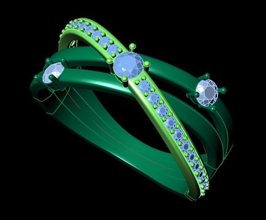 Ring kt154 3D print model_10