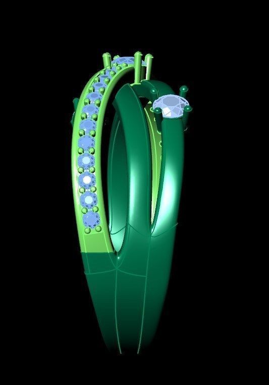 Ring kt154 3D print model_9