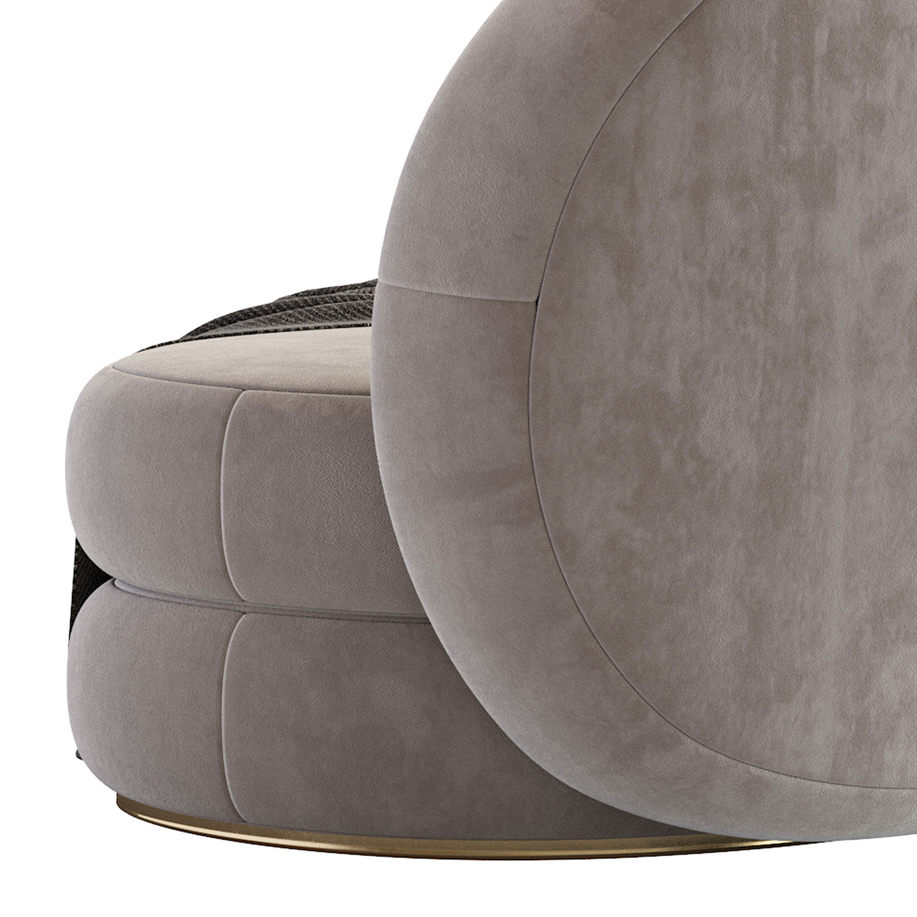 Modern Armchair 3D model_11