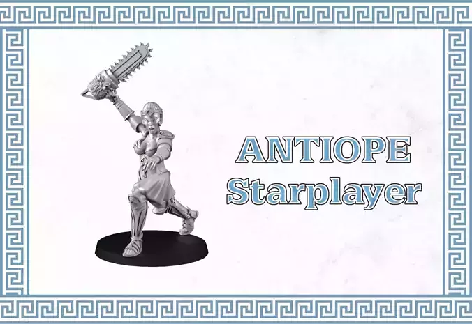 Starplayer Antiope 3D print model
