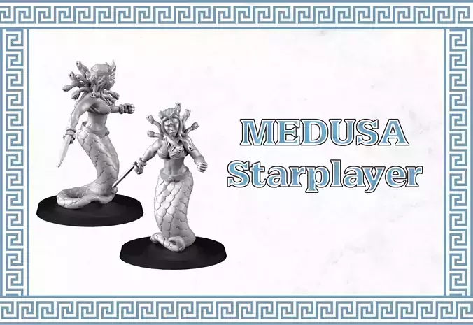 Morg n thorg Medusa 3D print model