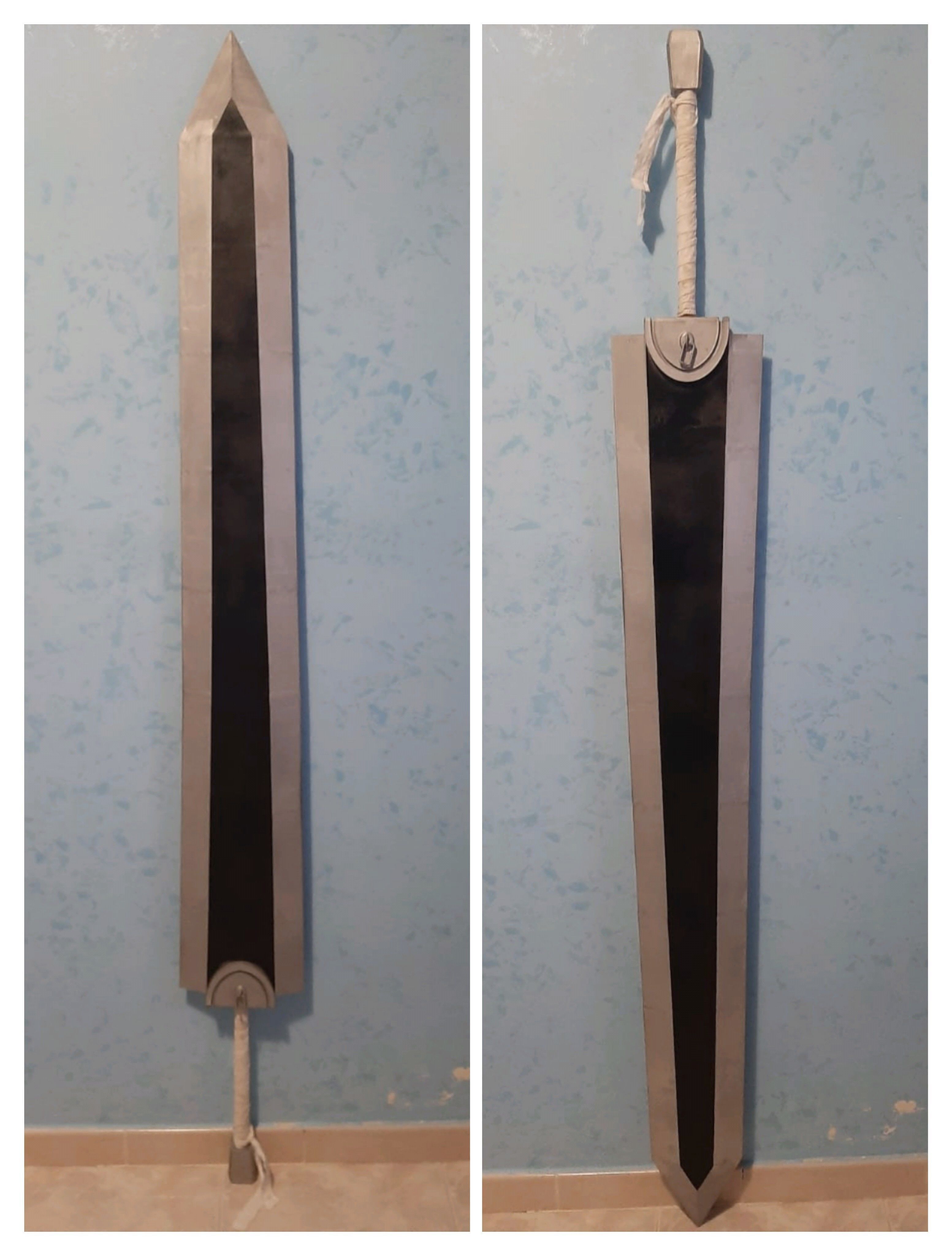 3D printable Berserk Dragonslayer Sword - 3D print model 3D print model_7