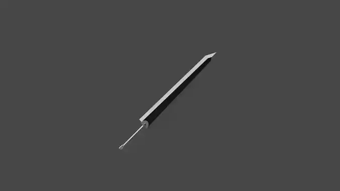 3D printable Berserk Dragonslayer Sword - 3D print model 3D print model
