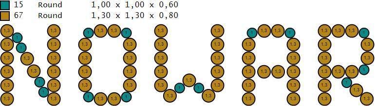 NO WAR Ring with gems Size 18-5mm 3D print model 3D print model_17