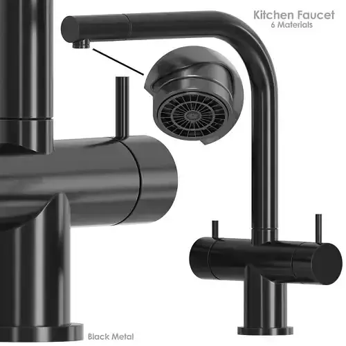 Kitchen Faucet 02 3D model