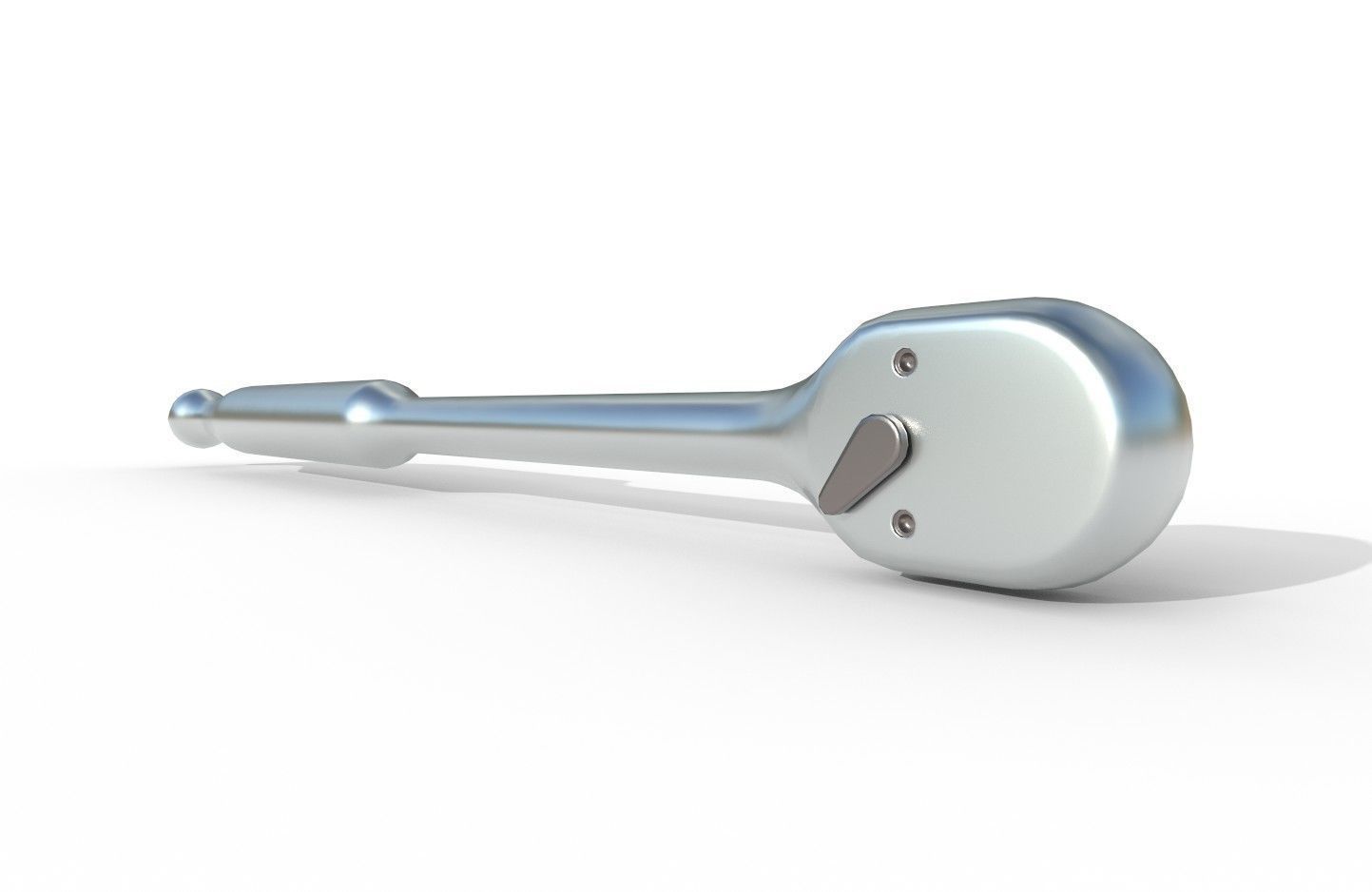 Ratcheting Wrench 02 Low-poly 3D model_10