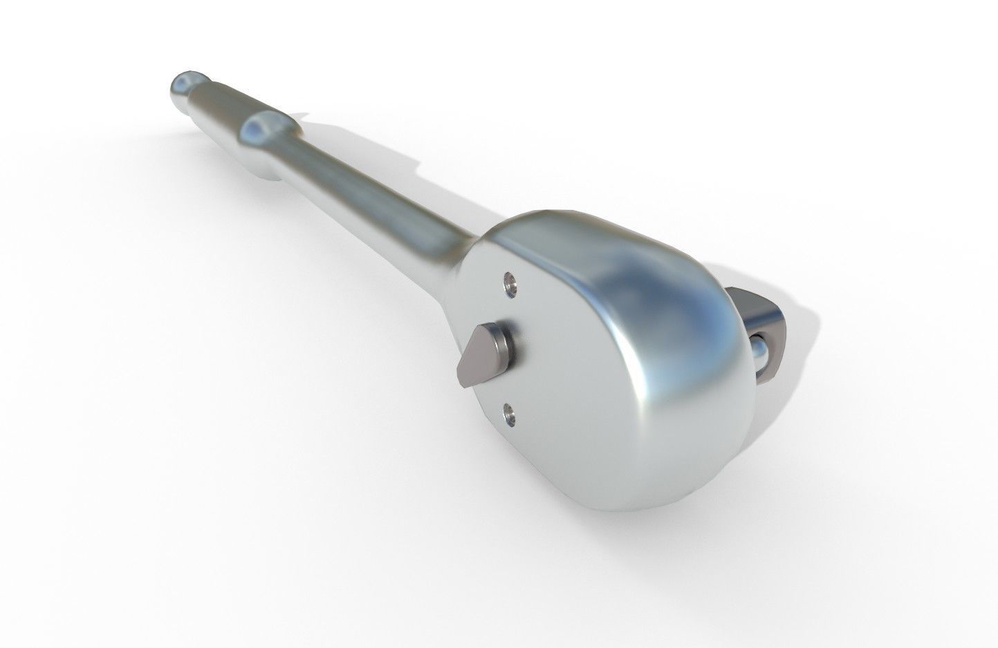 Ratcheting Wrench 02 Low-poly 3D model_11