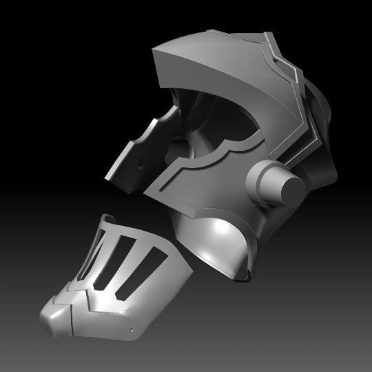 Goblin Slayer Helmet 3D Printable Model 3D print model_4