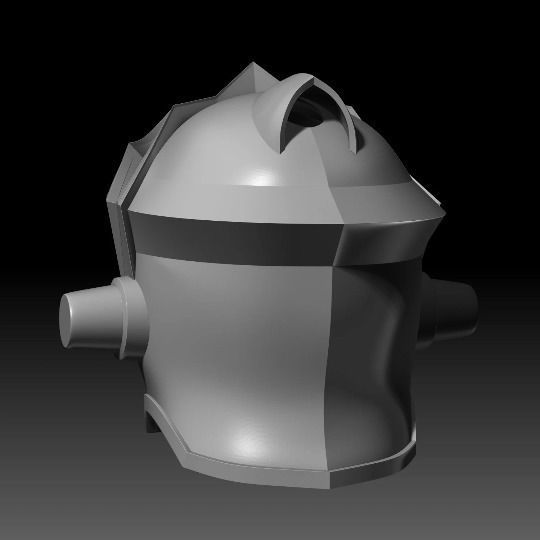 Goblin Slayer Helmet 3D Printable Model 3D print model_3