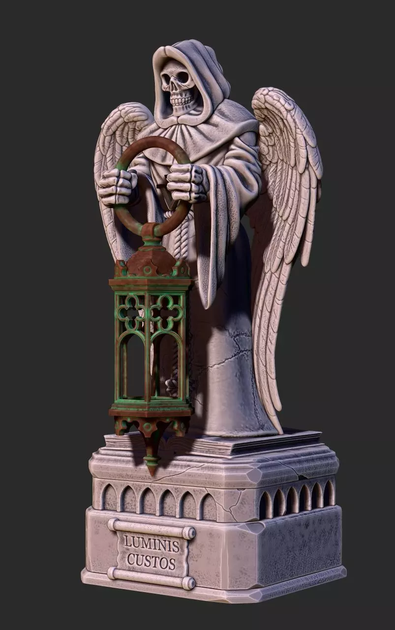 The Light Guardian - Scenary - Tabletop Games 3D print model