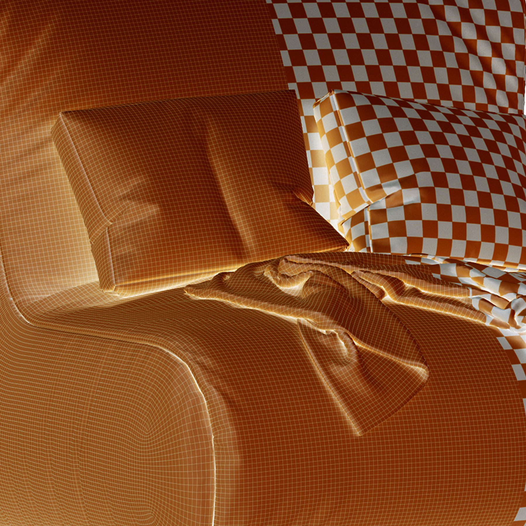 Bean Bag Chair N10 3D model_13