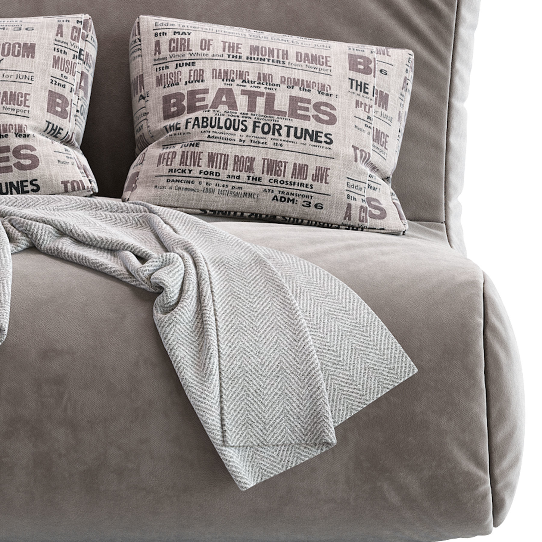 Bean Bag Chair N10 3D model_12