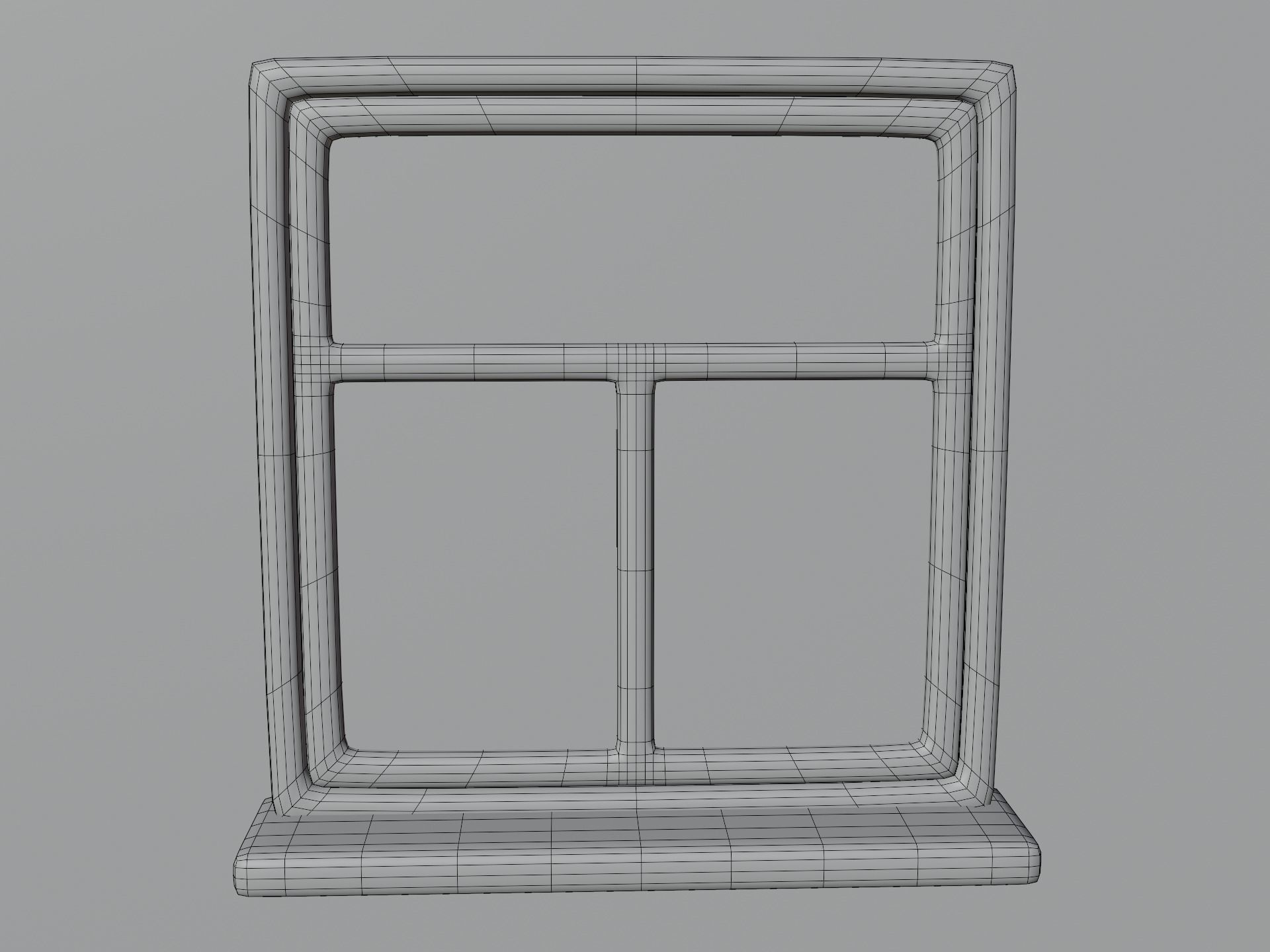 Cartoon Windows Collection 3 Low-poly 3D model_40