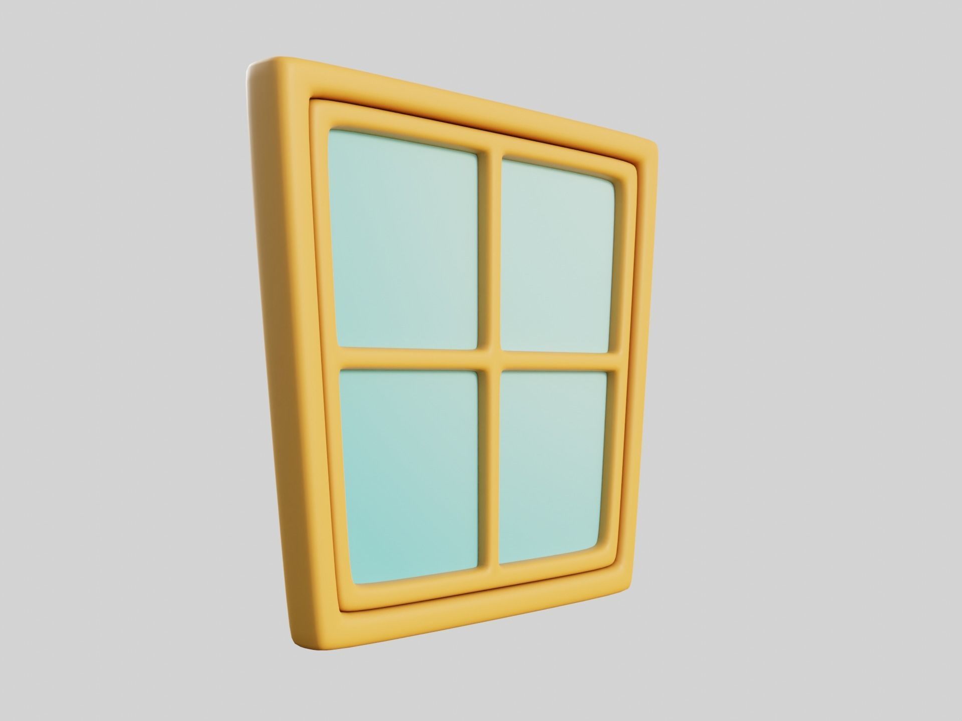 Cartoon Windows Collection 3 Low-poly 3D model_22