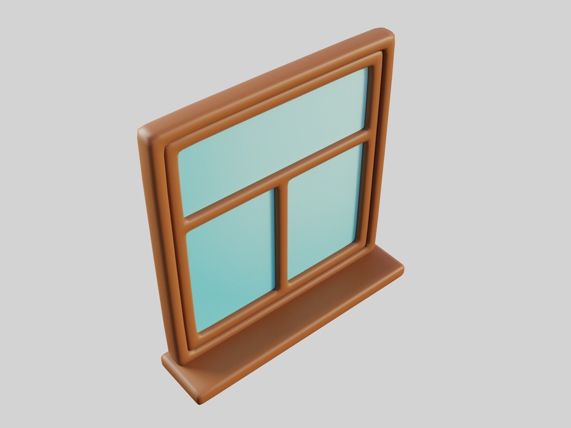Cartoon Windows Collection 3 Low-poly 3D model_39