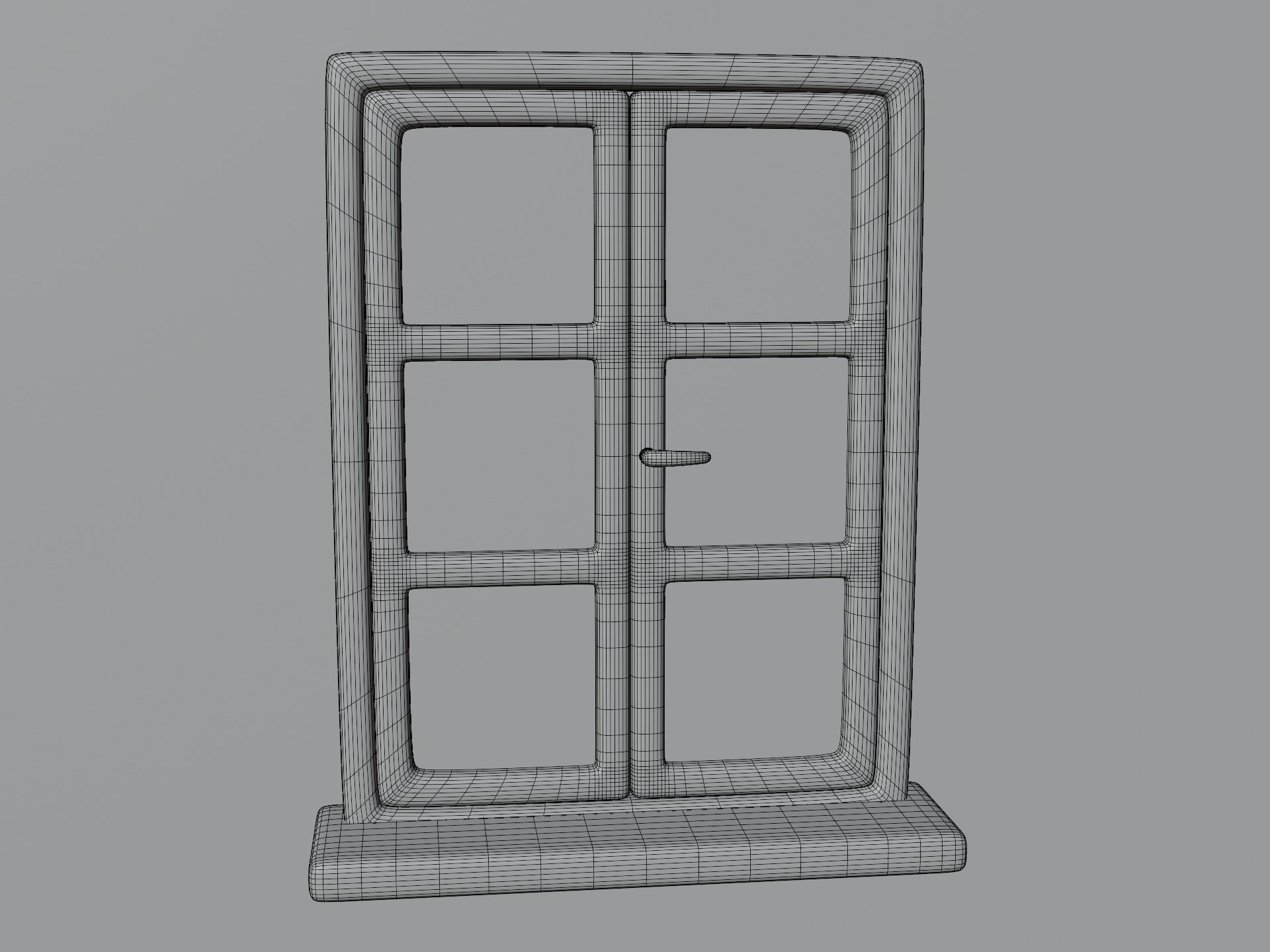 Cartoon Windows Collection 3 Low-poly 3D model_70