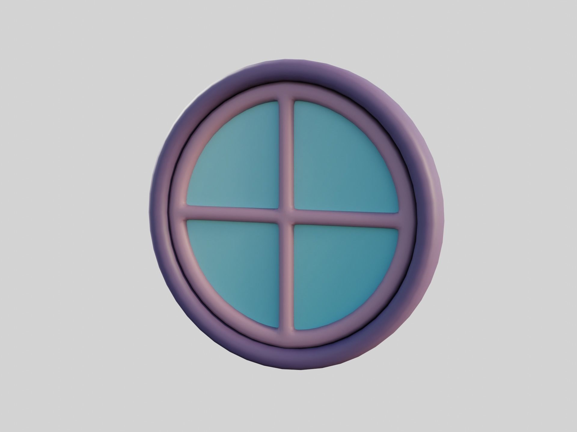 Cartoon Windows Collection 3 Low-poly 3D model_48