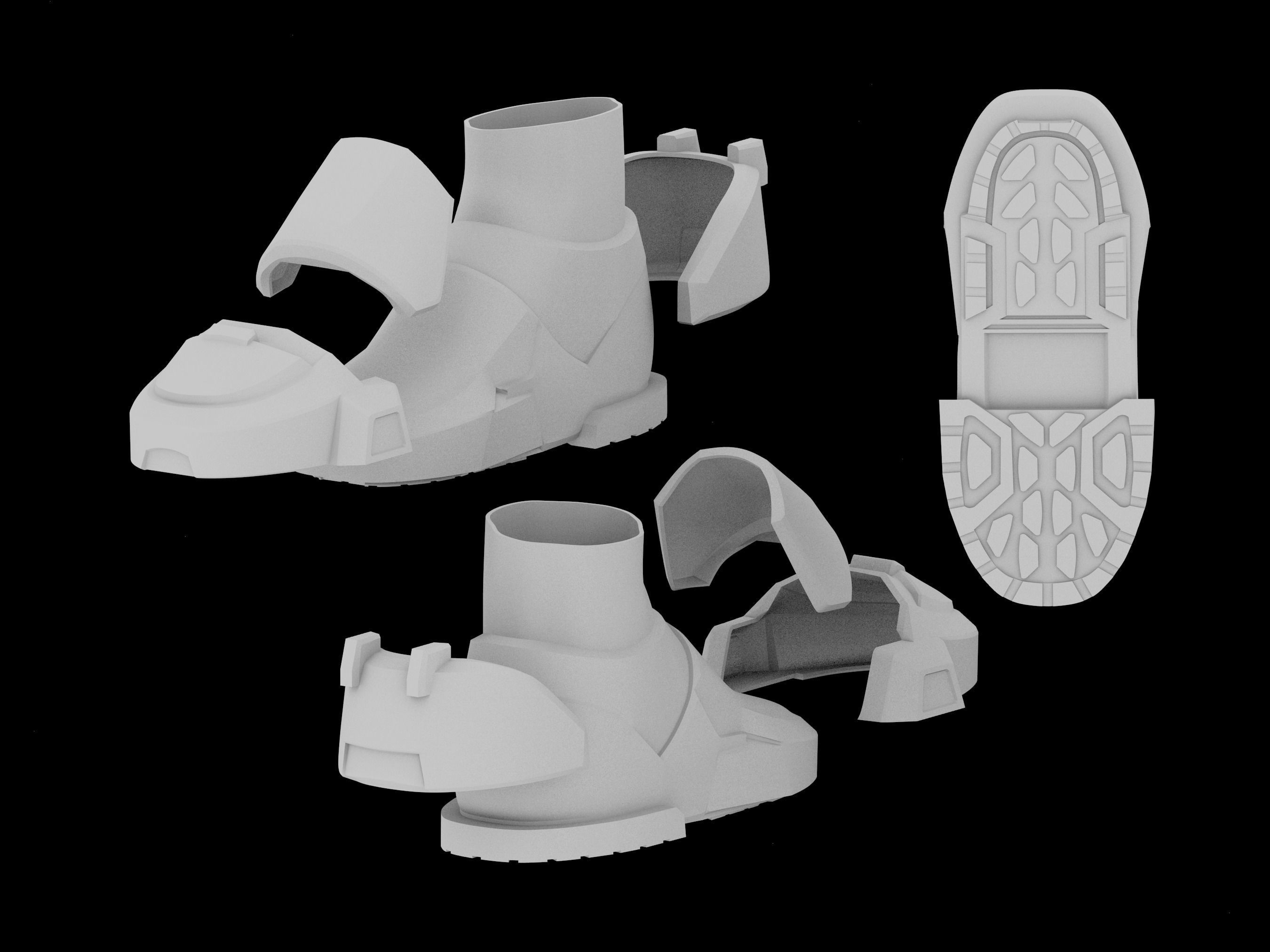 HALO Infinite Mk VII full suit 3d print files 3D print model_7