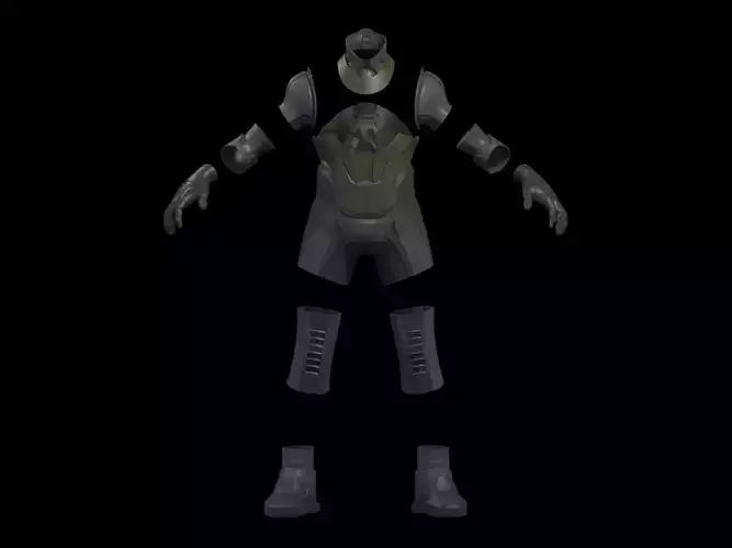 HALO Infinite Mk VII undersuit 3d print files 3D print model