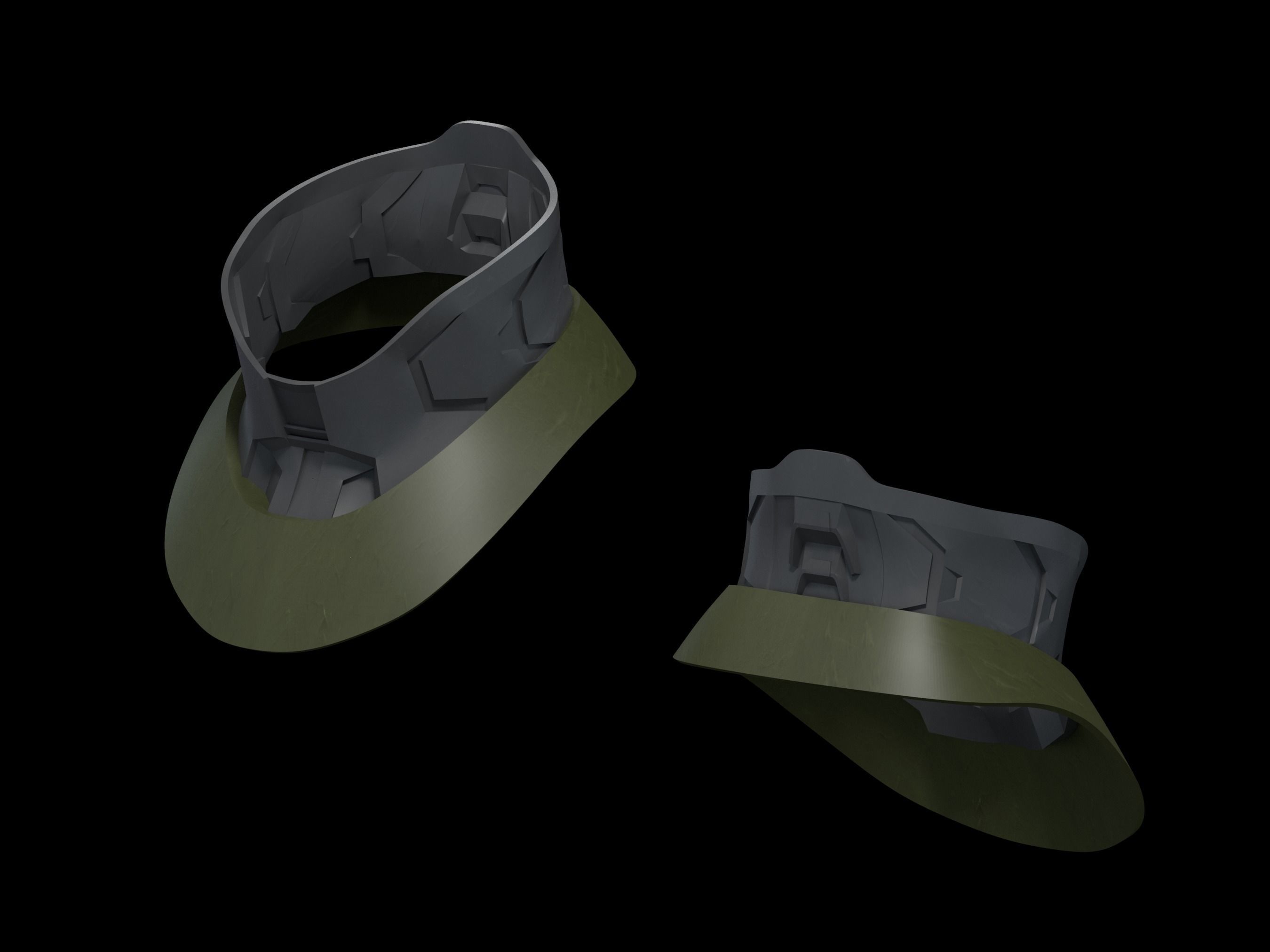 HALO Infinite Mk VII undersuit 3d print files 3D print model_2