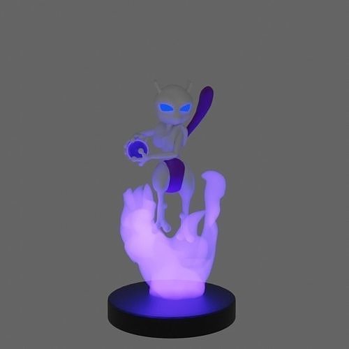 Mewtwo figure for printing 3D print model