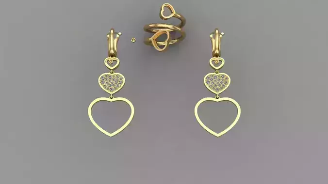 CHOPARD HAPPY HEARTS COMPLECT