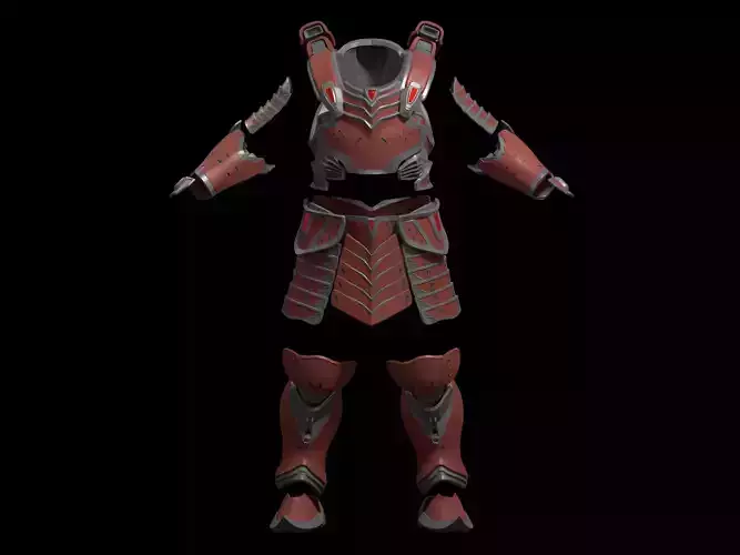 HALO Yoroi armor only 3d print files 3D print model