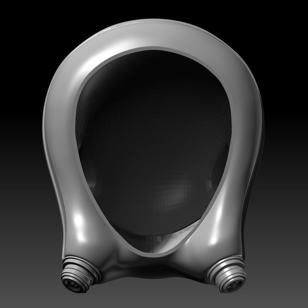 First Order TIE Fighter Pilot Helmet Printable 3D Model 3D print model_6