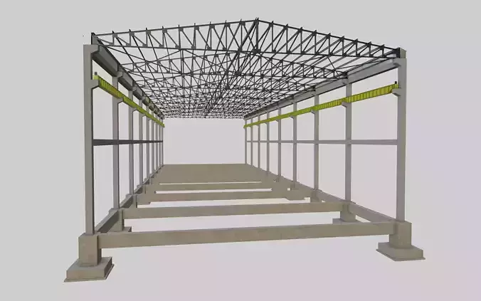 Steel Structure - Warehouse - Type-1