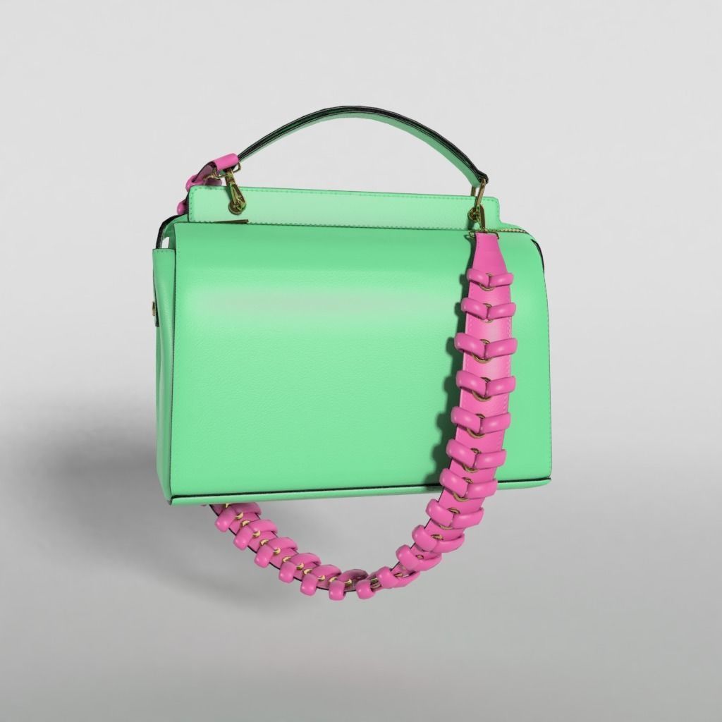 Fendi Dotcom Bag SE - 3d Model Low-poly 3D model_6