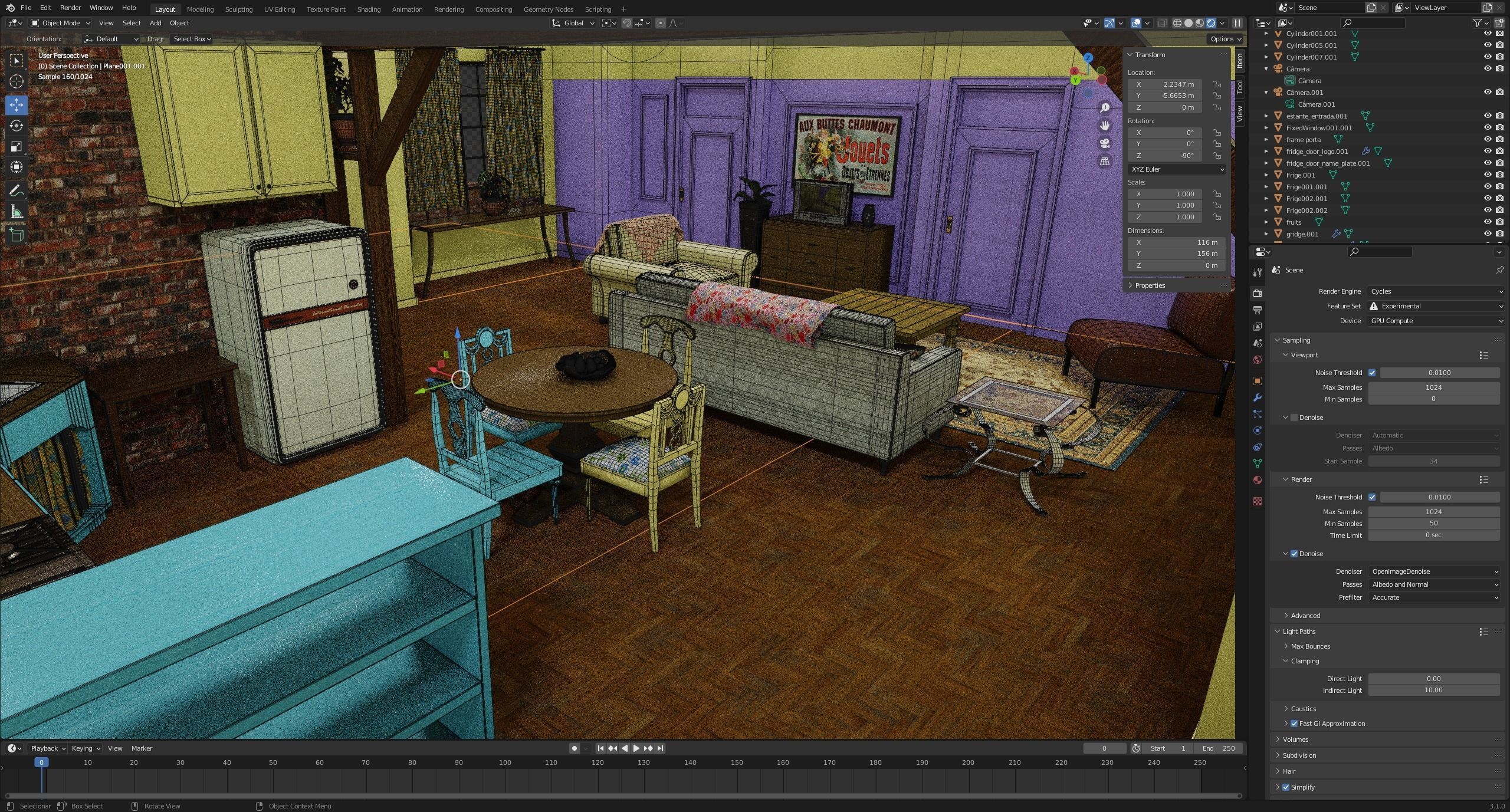 Friends Appartment 3D model_2